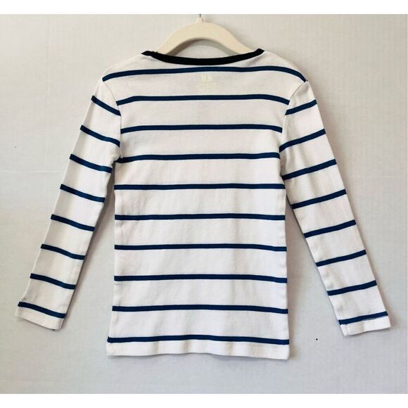 H&M Long Sleeve Striped Tee Boys Size 4-5Y EUC - Picture 2 of 4
